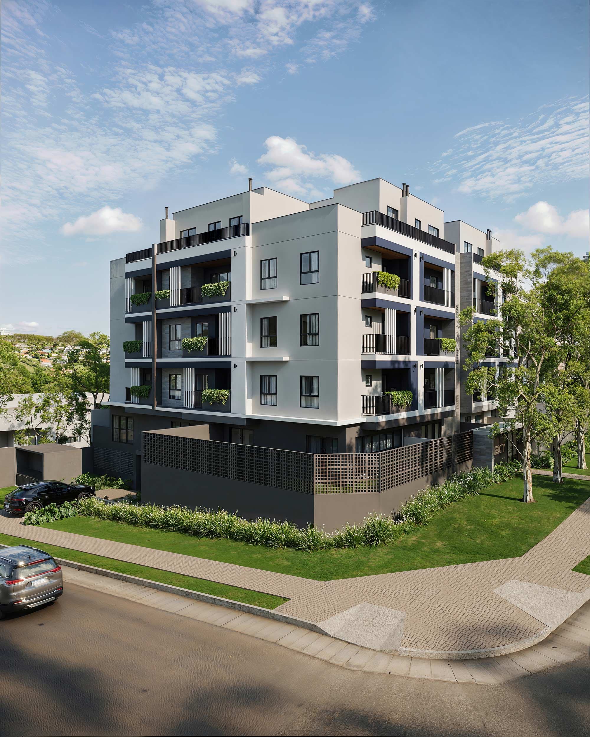 Apartamento a venda no Portão com 2 quartos e Garden